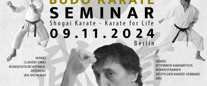 The highest tradition of Karate – Shogai Karatedo – Seminar E. Karamitsos Sensei & C.Dinu in Berlin